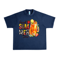 Navy sweet summer time Urban Heavy Tee - texasbilliewilder