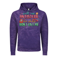 Cloud Purple call me antisocial but please dont call me Vintage Hoodie - MaliasSmallBusiness