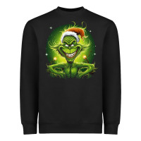 Black Grinch Heavyweight Sweatshirt - Unal Design