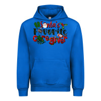 Cobalt Santa's Favorite Caregiver Christmas Urban Hoodie - LillyAllenDesigns