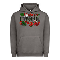 Pigment Tornado Santa's Favorite Caregiver Christmas Urban Hoodie - LillyAllenDesigns