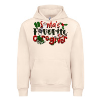 Sandshell Santa's Favorite Caregiver Christmas Urban Hoodie - LillyAllenDesigns