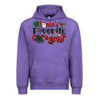 Tulip Santa's Favorite Caregiver Christmas Urban Hoodie - LillyAllenDesigns