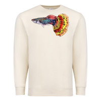 Sandshell Guppy Fish Premium Sweatshirt - LillyAllenDesigns