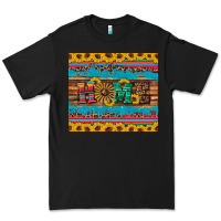 Black western home wind wheel sunflowers Premium Tee - Artiststas