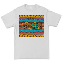 Western Home Wind Wheel Sunflowers Premium Tee | Teevron
