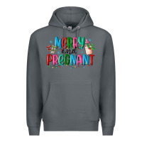 Rock merry and pregnant Premium Hoodie - MaliasSmallBusiness