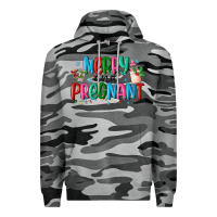 Slate Camo merry and pregnant Premium Hoodie - MaliasSmallBusiness