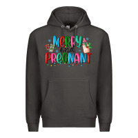 Smoke merry and pregnant Premium Hoodie - MaliasSmallBusiness
