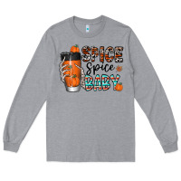 Heather Grey spice spice baby Long Sleeve Tee - CowhideDigitalArt