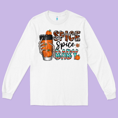 Spice Spice Baby Long Sleeve Tee Designed By Cowhidedigitalart