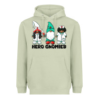 Matcha hero gnomies african american nurse gnomies medical gnomies Heavyweight Hoodie - BarkalooDesign