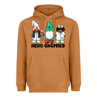 Meerkat hero gnomies african american nurse gnomies medical gnomies Heavyweight Hoodie - BarkalooDesign