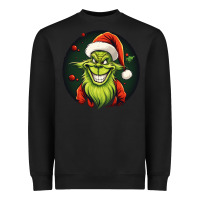 Black Grinch Heavyweight Sweatshirt - Unal Design