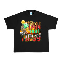 Black tan and tipsy Urban Heavy Tee - texasbilliewilder