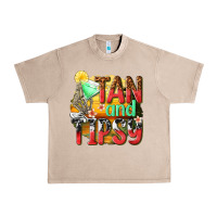 French Oak tan and tipsy Urban Heavy Tee - texasbilliewilder