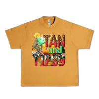 Peanut Butter tan and tipsy Urban Heavy Tee - texasbilliewilder
