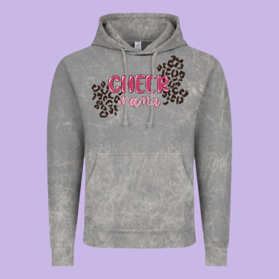 Vintage Hoodie cheer mama