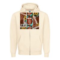 Sandshell football leopard gemstone sunflower tumbler3 Zipper Hoodie - JahusDesignShop