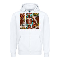 White football leopard gemstone sunflower tumbler3 Zipper Hoodie - JahusDesignShop