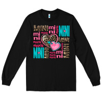 Black mini mini mini with hearts Long Sleeve Tee - AdoDesignShop