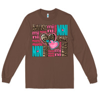 Chestnut mini mini mini with hearts Long Sleeve Tee - AdoDesignShop