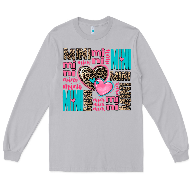 Mini Mini Mini With Hearts Long Sleeve Tee by AdoDesignShop | Teevron
