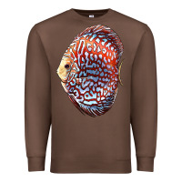 Chestnut Discus Fish Premium Sweatshirt - LillyAllenDesigns