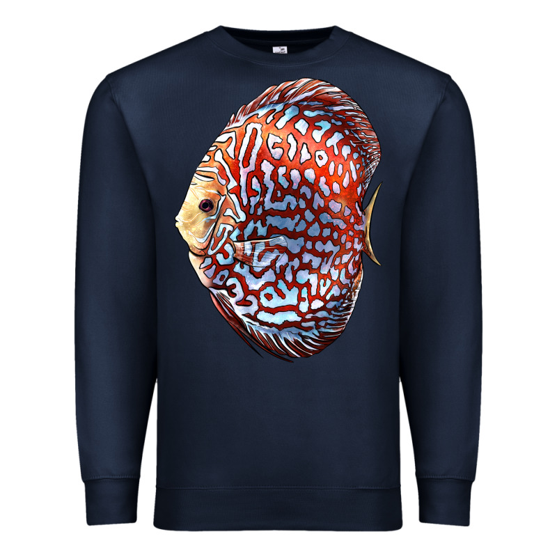 Discus Fish Premium Sweatshirt by LillyAllenDesigns | Teevron