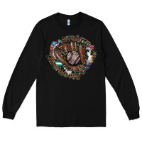 Black autism awareness baseball Long Sleeve Tee - SublimationCraftShop
