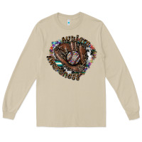 Mushroom autism awareness baseball Long Sleeve Tee - SublimationCraftShop