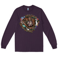 Plum autism awareness baseball Long Sleeve Tee - SublimationCraftShop