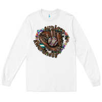 White autism awareness baseball Long Sleeve Tee - SublimationCraftShop