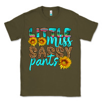 Army Green little miss sassy pants Classic Tee - HRA Design Shop