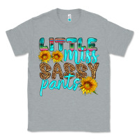 Heather Grey little miss sassy pants Classic Tee - HRA Design Shop