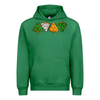 Emerald christmas tree cookies Urban Hoodie - LillyAllenDesigns