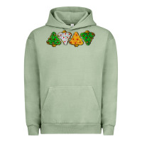 Pigment Oil Green christmas tree cookies Urban Hoodie - LillyAllenDesigns