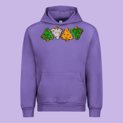 Christmas Tree Cookies Urban Hoodie Designed By Lillyallendesigns