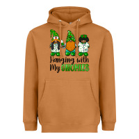 Meerkat hanging with my gnomies african american nurse gnomies Heavyweight Hoodie - BarkalooDesign