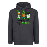 Smoke hanging with my gnomies african american nurse gnomies Heavyweight Hoodie - BarkalooDesign