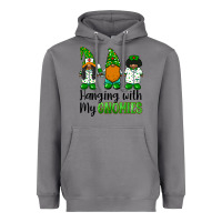 Storm hanging with my gnomies african american nurse gnomies Heavyweight Hoodie - BarkalooDesign