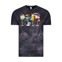 Cloud Black pride lgbtq wine cups and glasses Vintage Tee - texasbilliewilder