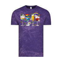 Cloud Purple pride lgbtq wine cups and glasses Vintage Tee - texasbilliewilder