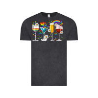 Vintage Black pride lgbtq wine cups and glasses Vintage Tee - texasbilliewilder