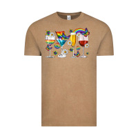 Vintage Coffee pride lgbtq wine cups and glasses Vintage Tee - texasbilliewilder