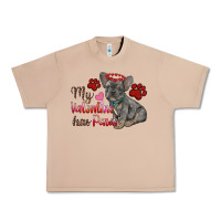 Burro my valentine has paws french bulldog Urban Heavy Tee - RanaPortraitStore