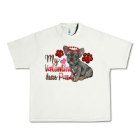 Pistachio my valentine has paws french bulldog Urban Heavy Tee - RanaPortraitStore