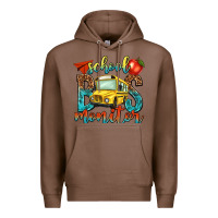 Chestnut school bus monitor Premium Hoodie - NancyCooperArtShop