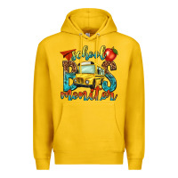 Lemon school bus monitor Premium Hoodie - NancyCooperArtShop