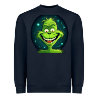 Navy Grinch Heavyweight Sweatshirt - Unal Design